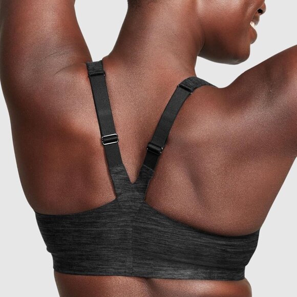 Knockout Front-Close Sports Bra- Onyx - 32 DD (NEW) - Picture 2 of 2